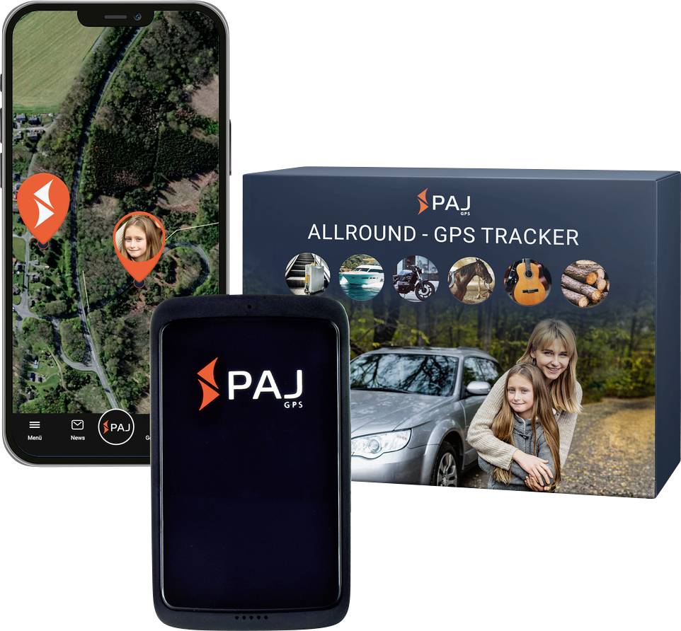 Storage Solutions ALLROUND Nadajnik GPS śledzenie pojazdu, śledzenie osób, śledzenie wielofunkcyjne czarny 1 szt. - obrazek 1