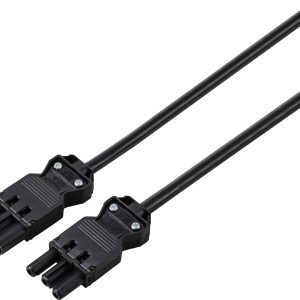 Przewód przedłużający Sygonix SY-6676368 czarny 10 m