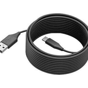 Jabra PanaCast 50 USB Cable Kabel głośnikowy konferencyjny USB, USB-C® czarny Jabra PanaCast 50 USB Cable Kabel głośnikowy konferencyjny USB, USB-C® czarny