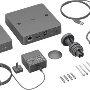Logitech Extend System konferencyjny USB-C®, Gigabit-LAN (1 Gbit/s), HDMI, USB 2.0, Micro USB czarny Logitech Extend System konferencyjny USB-C®, Gigabit-LAN (1 Gbit/s), HDMI, USB 2.0, Micro USB czarny