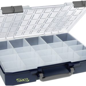 raaco CarryLite 80 5×10-20 Walizka (S x W x G) 413 x 79 x 330 mm Ilość przegród: 20 Opis 1 szt. raaco CarryLite 80 5×10-20 Walizka (S x W x G) 413 x 79 x 330 mm Ilość przegród: 20 Opis 1 szt.