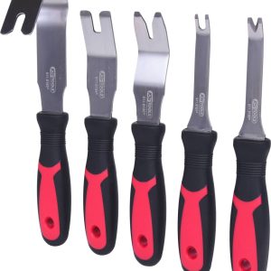 KS Tools 911.8190 Zestaw do usuwania klipsów i ostrzy, 5 szt