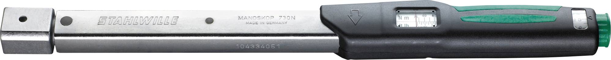 Klucz dynamometryczny Stahlwille 730N/12 50181012, nasadowy kwadrat 14 x 18 mm, 25 - 130 Nm - obrazek 1