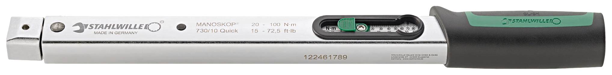 Klucz dynamometryczny Stahlwille 730/10 QUICK 50184010, 20 - 100 Nm - obrazek 1