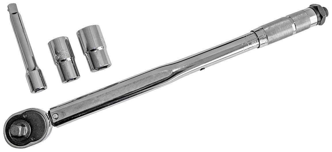 Klucz dynamometryczny zestaw APA Drehmomentschlüssel 1/2 Zoll 28-210 Nm 21058, 1/2" (12.5 mm), 28 - 210 Nm - obrazek 1