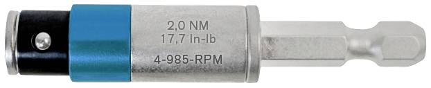 Adapter E-torque BERNSTEIN Tools for Electronics 4-985-RPM, 1/4" (6.3 mm), 2.0 Nm (max) - obrazek 1