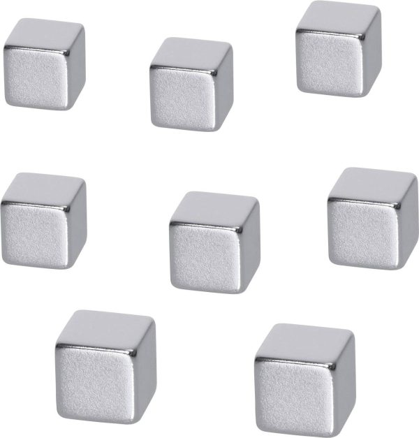 Magnes neodymowy Sigel B3101 (S x W x G) 10 x 10 x 10 mm 8 szt.