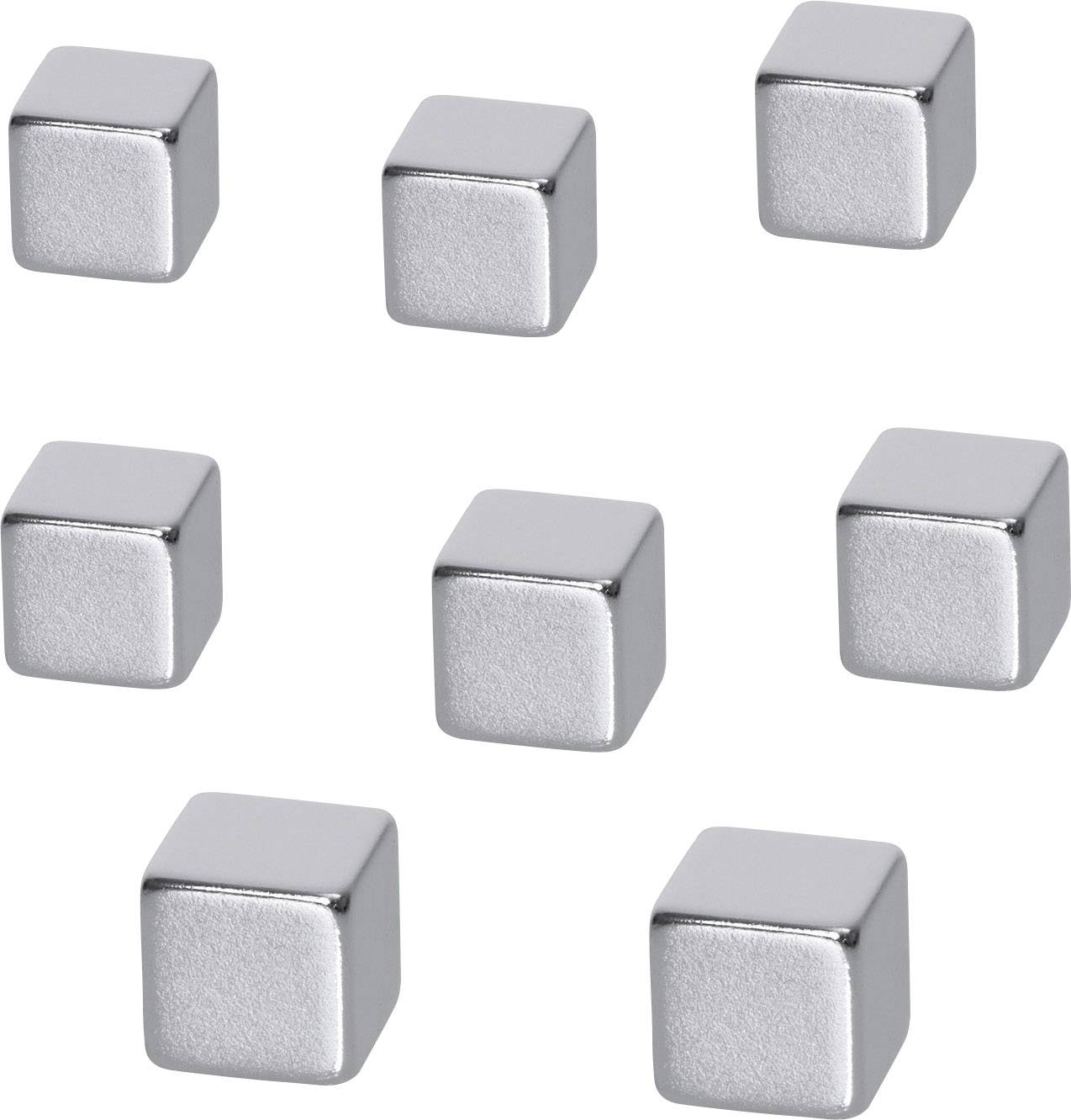 Magnes neodymowy Sigel B3101 (S x W x G) 10 x 10 x 10 mm 8 szt. - obrazek 1