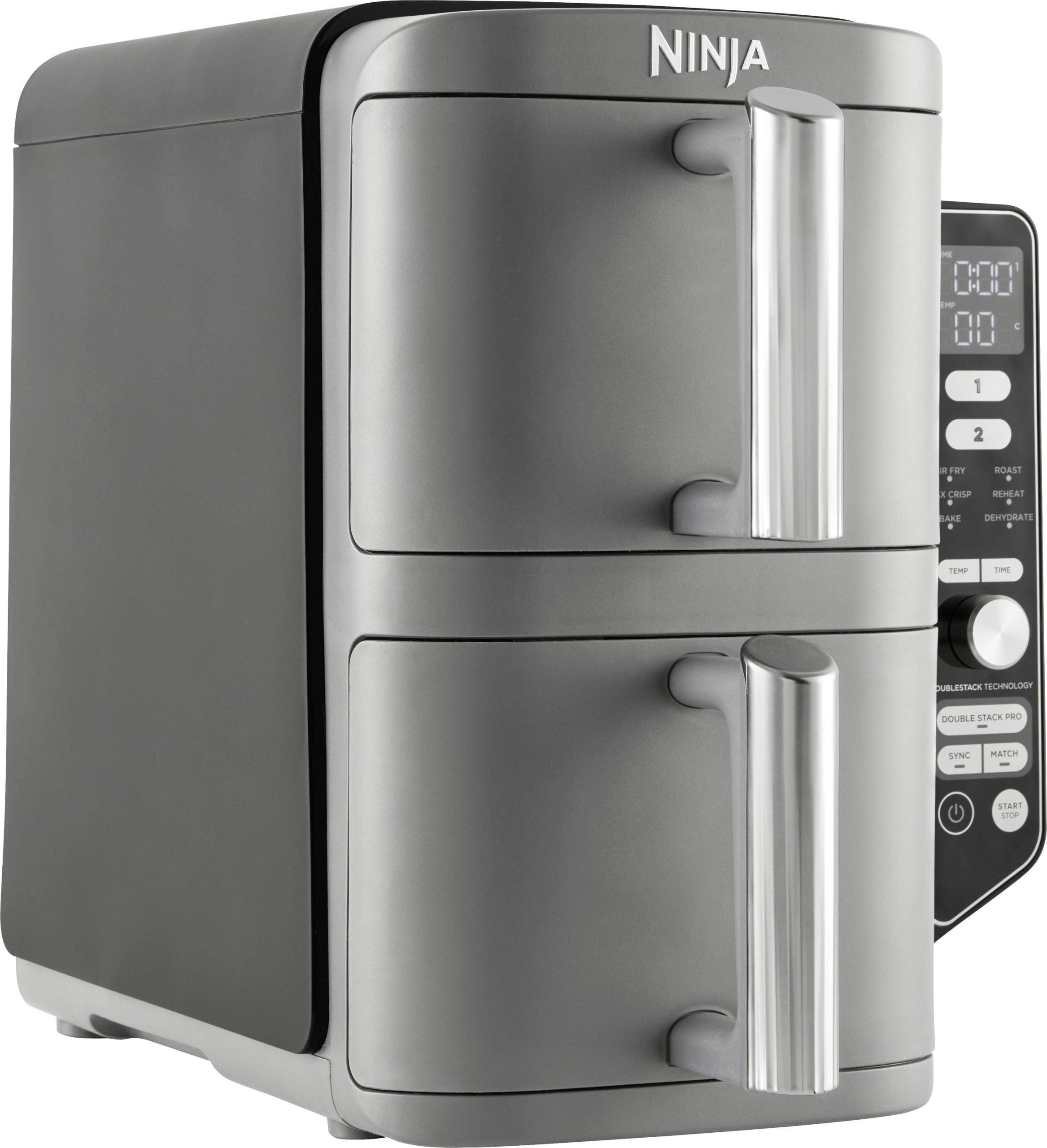 Ninja Double Stack XL 2 Frytkownica 9.5 l 2470 W czarny - obrazek 1