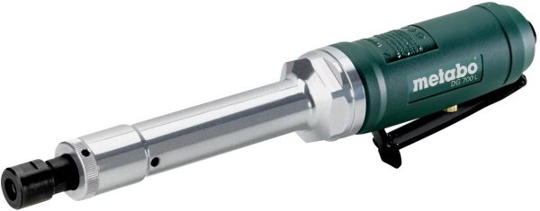 Szlifierka prosta, pneumatyczna Metabo DG 700 L 601555000 6.2 bar tuleja zaciskowa