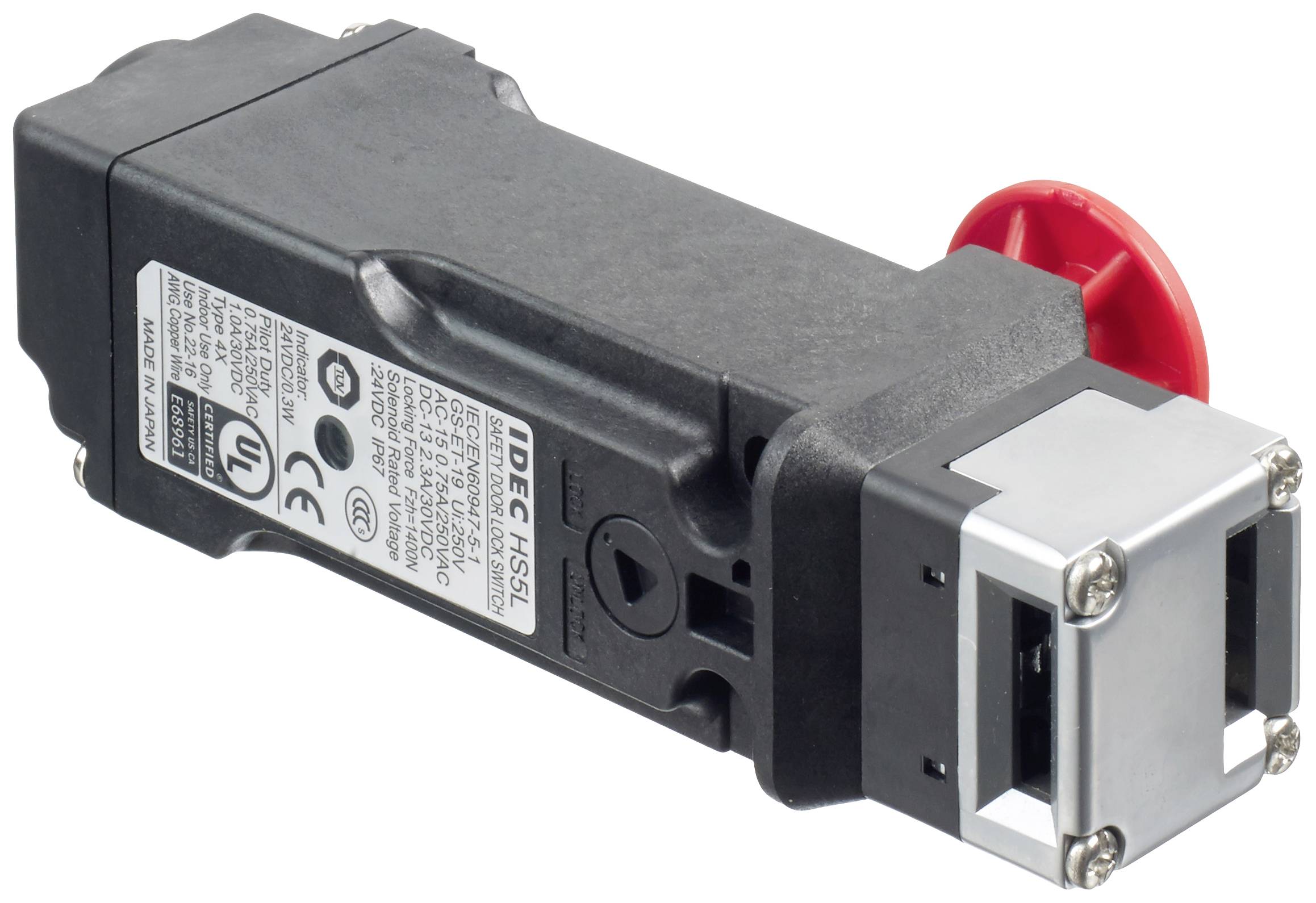 Idec HS5L-DD44LM-G HS5L-DD44LM-G Wyłącznik bezpiecznikowy 250 V, 125 V, 30 V 2.5 A dźwignia z rolką, regulowana element - obrazek 1
