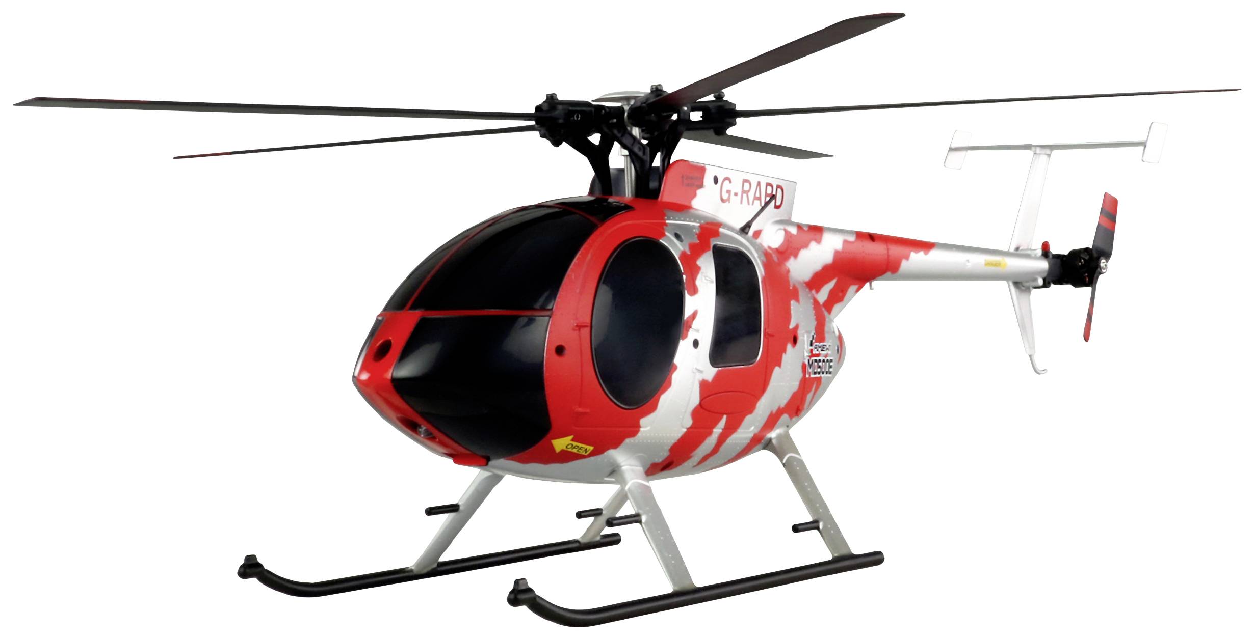 Amewi AFX MD500E Zivil Helikopter RC RtF - obrazek 1