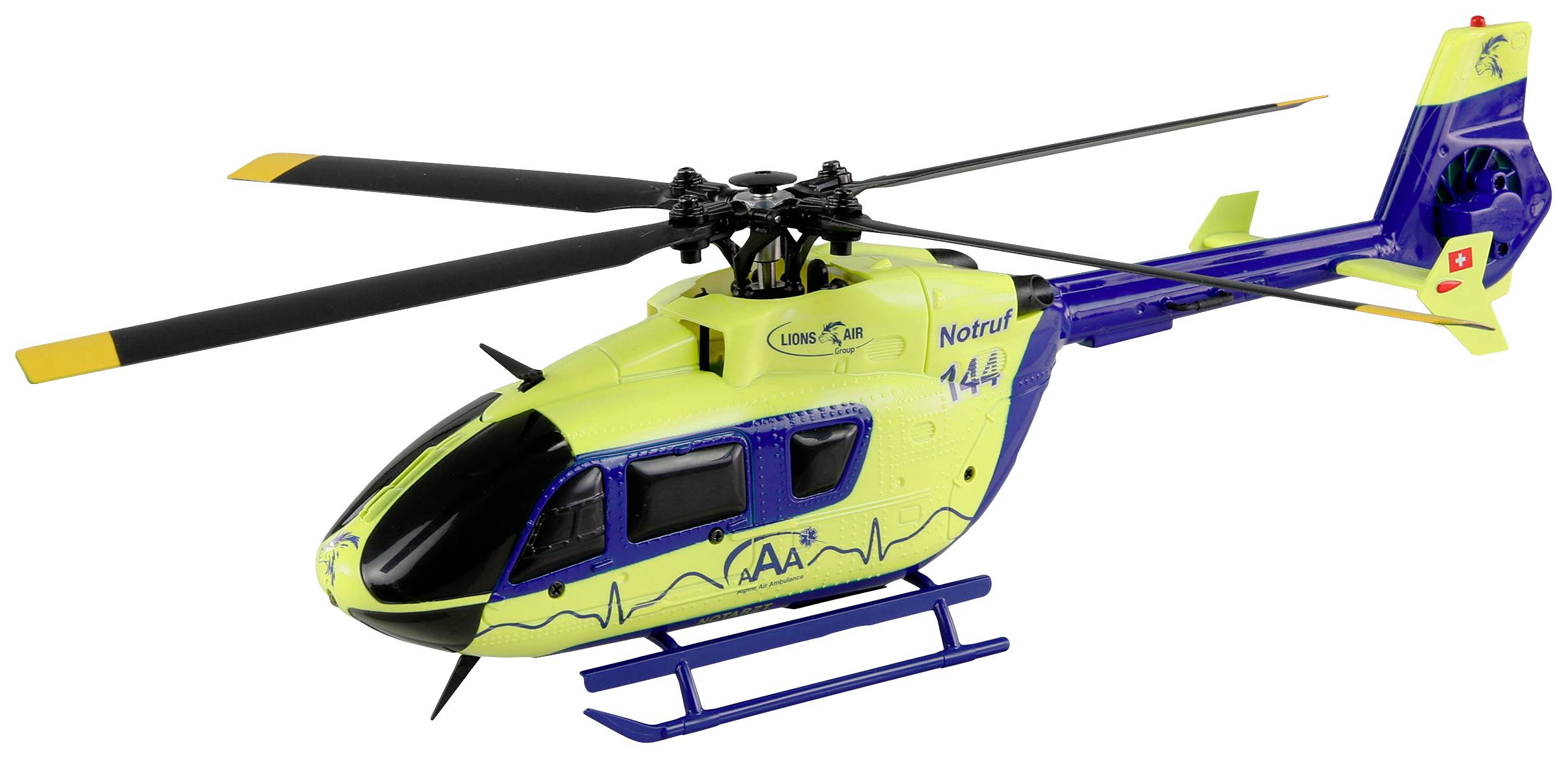 Amewi AFX-135 Alpine Air Ambulance Helikopter RC RtF - obrazek 1