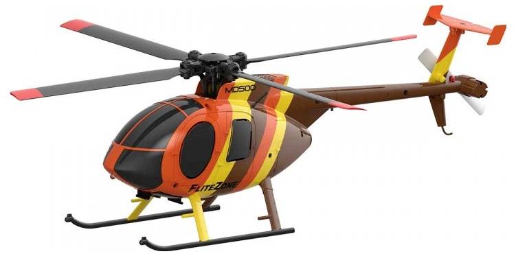 FliteZone Hughes MD500E Hawaii Helikopter RC RtF - obrazek 1