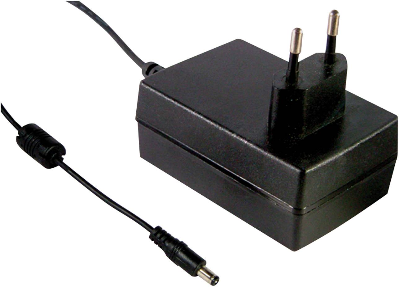 Zasilacz wtyczkowy, stałonapięciowy MEAN WELL GSM36E12-P1J 3000 mA 36 W - obrazek 1