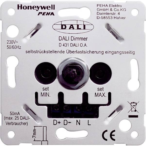 Regulator natężenia oświetlenia PEHA by Honeywell 395561 - obrazek 1