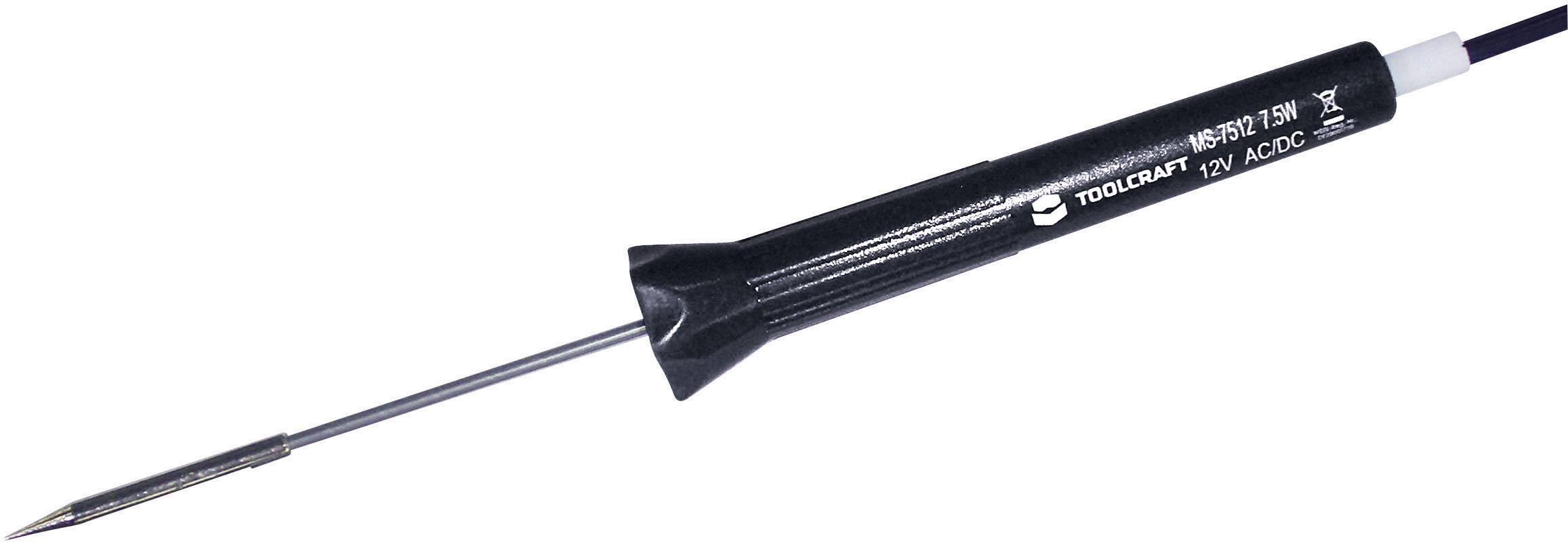 Lutownica kolbowa z grotem igłowym TOOLCRAFT MS-7512 12 V 7.5 W +425 °C (max) - obrazek 1