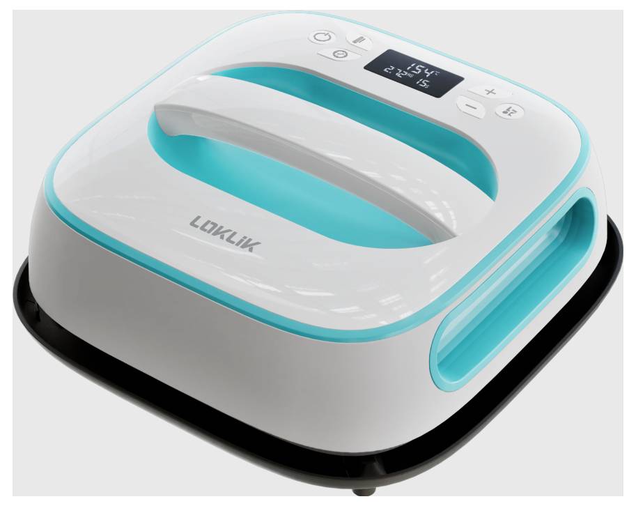 Loklik Easy Heat Press Prasa grzewcza turkusowy - obrazek 1