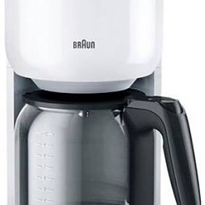 Ekspres do kawy Braun KF3100 „Braun KF 3100 WH Filterkaffeemaschine – 1000 W Ekspres do kawy Braun KF3100 „Braun KF 3100 WH Filterkaffeemaschine – 1000 W