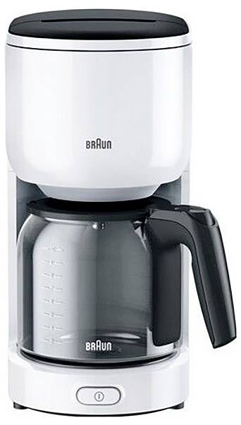 Ekspres do kawy Braun KF3100 "Braun KF 3100 WH Filterkaffeemaschine - 1000 W - obrazek 1