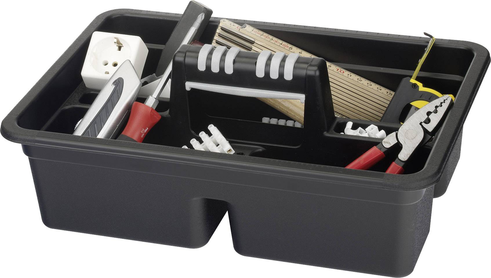 Alutec 1092401190 Magnus Tray Soft Skrzynka narzędziowa antracytowy - obrazek 1