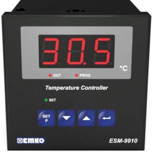 Termostat Emko ESM-9910.5.18.0.1/01.00/2.0.0.0 NTC -50 do 100 °C Przekaźnik 7 A (D x S x W) 96 x 96 x 96 mm Termostat Emko ESM-9910.5.18.0.1/01.00/2.0.0.0 NTC -50 do 100 °C Przekaźnik 7 A (D x S x W) 96 x 96 x 96 mm