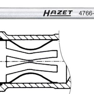 Hazet 4766-1 Klucz do świec zapłonowych Hazet 4766-1 Klucz do świec zapłonowych