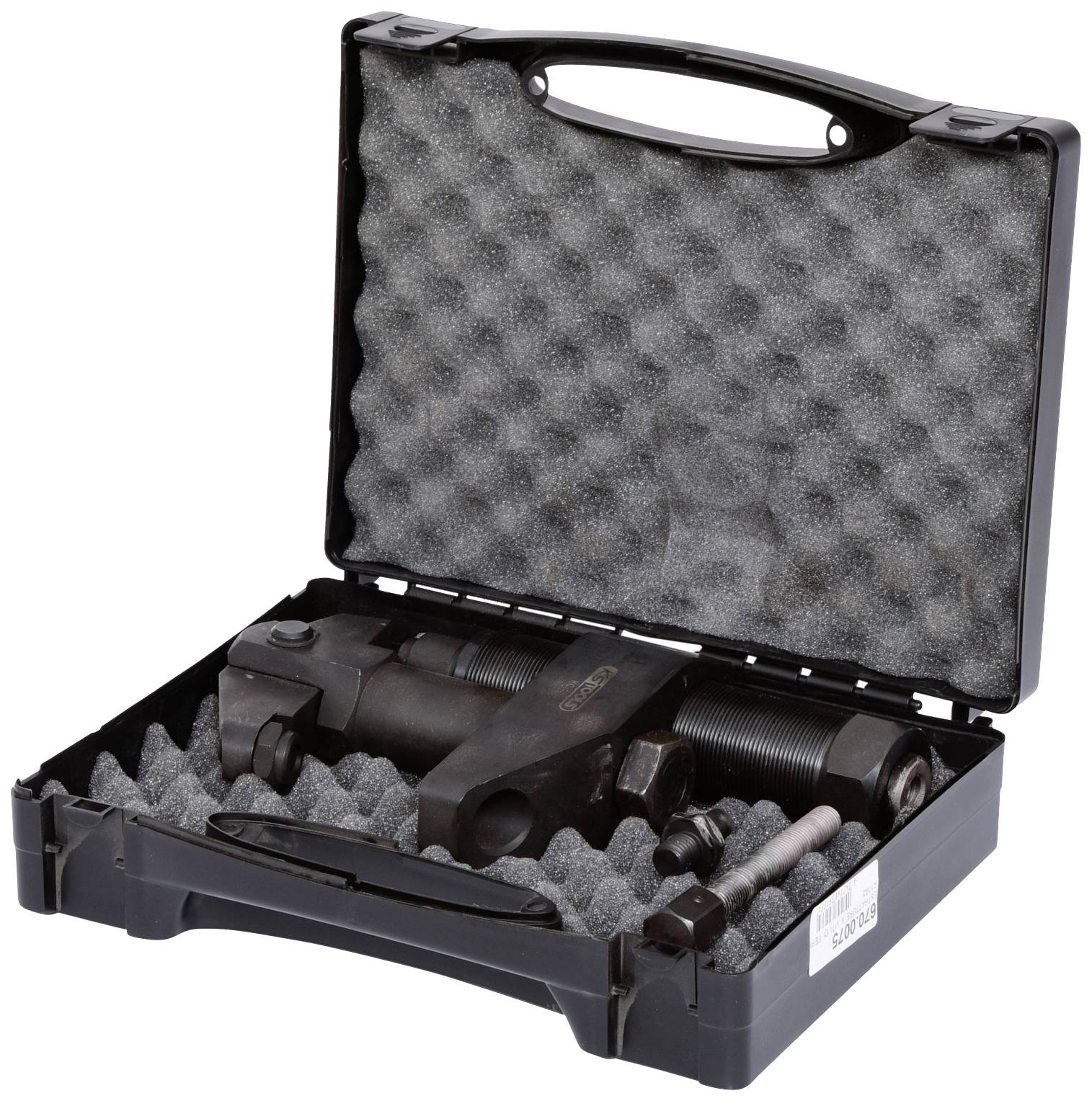 KS Tools 670.0075 Ściągacz śrub zaciskowych z wrzecionem hydraulicznym - obrazek 1