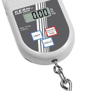 Waga hakowa, wisząca Kern KERN, Zakres pomiaru maks. 50 kg, Podziałka 50 g, wyświetlacz LCD Waga hakowa, wisząca Kern KERN, Zakres pomiaru maks. 50 kg, Podziałka 50 g, wyświetlacz LCD