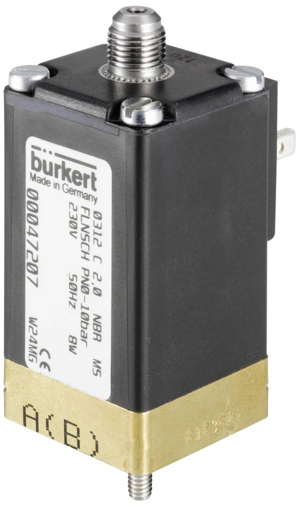 Zawór magnetyczny Bürkert 0312 42536, 10 bar (max)