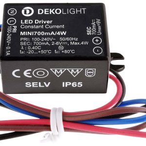 Deko Light MINI, CC Sterownik LED Stałonaprądowy 4 W 0.70 A 2.5 – 6 V/DC 1 szt. Deko Light MINI, CC Sterownik LED Stałonaprądowy 4 W 0.70 A 2.5 – 6 V/DC 1 szt.