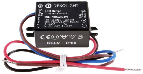 Deko Light MINI, CC Sterownik LED Stałonaprądowy 4 W 0.70 A 2.5 – 6 V/DC 1 szt.
