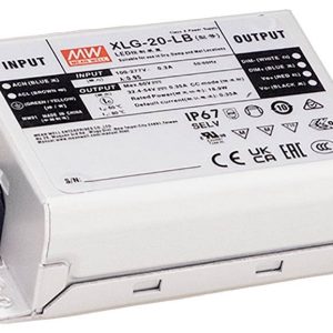 MEAN WELL Transformator LED 21 W 700 mA 18 – 30 V Ściemniacz 1 szt. MEAN WELL Transformator LED 21 W 700 mA 18 – 30 V Ściemniacz 1 szt.