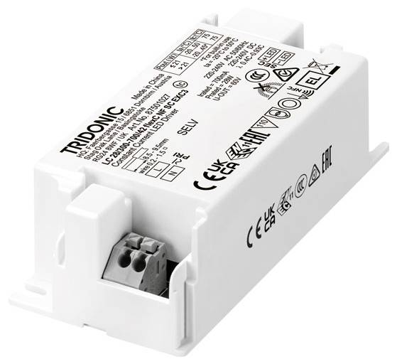 Tridonic LC 28W 300–700mA flexC NFC SC EXC3 Sterownik LED Stałonaprądowy 28 W 0.7 A 7.5 – 42 V Regulowany 1 szt.