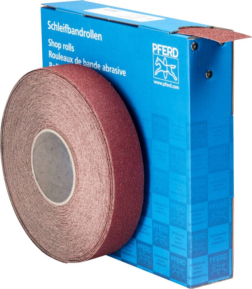 Papier ścierny, rolka PFERD TOOLS 45016404 25 m 25 m - obrazek 1