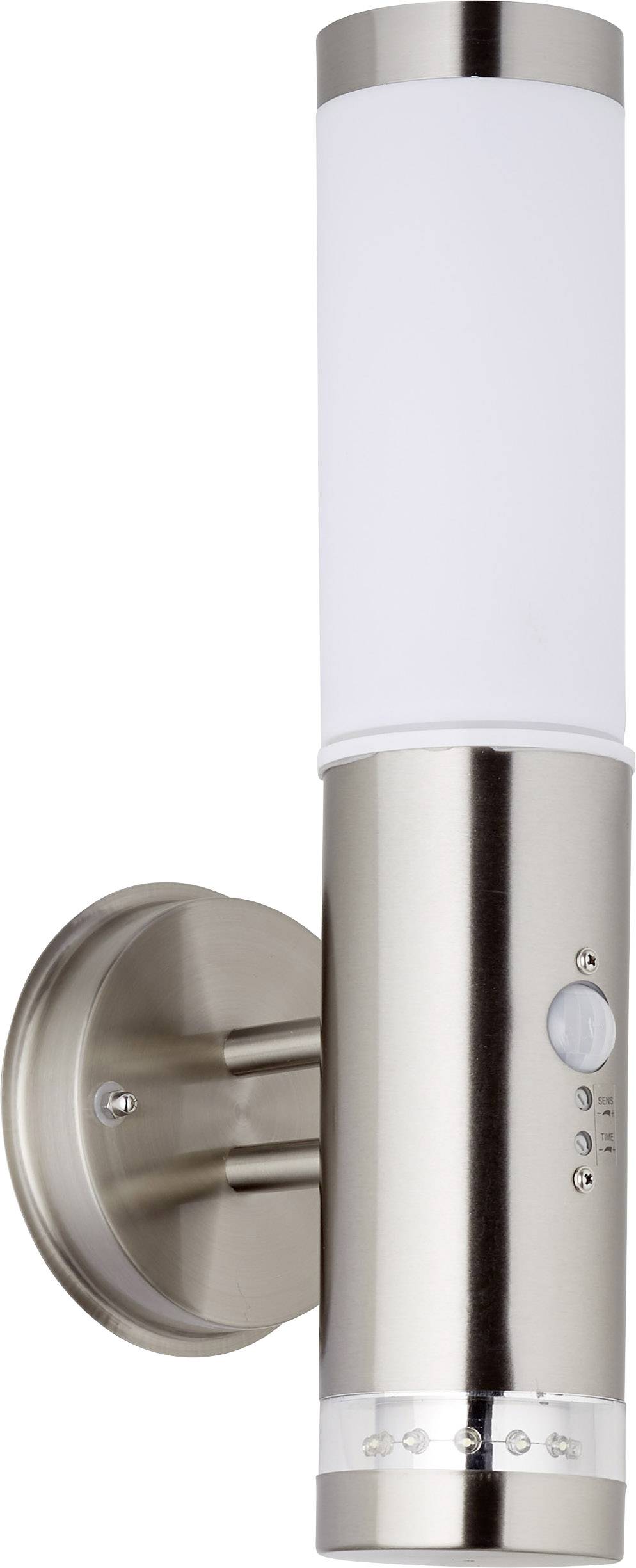 Zewnętrzna lampa ścienna z czujnikiem ruchu Brilliant Bole G96131/82 60 W IP44 - obrazek 1