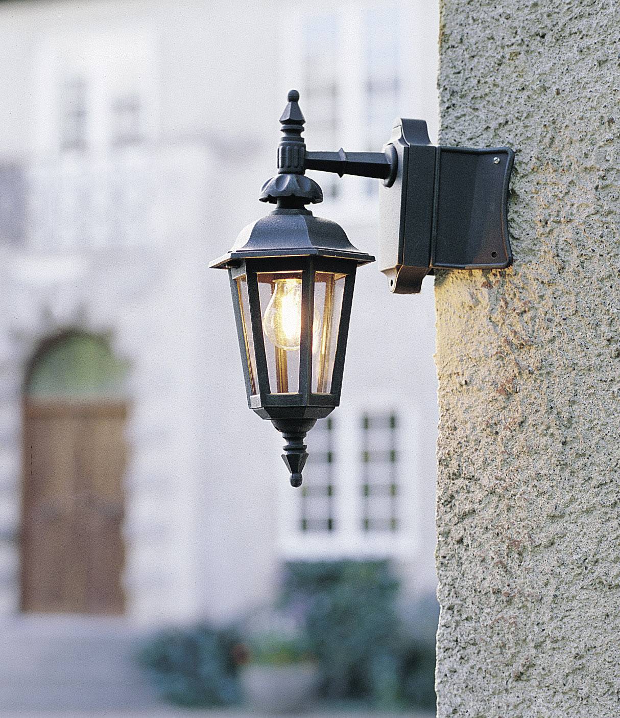 Zewnętrzna lampa ścienna Konstsmide Pallas Down 519-750 60 W IP23 - obrazek 1