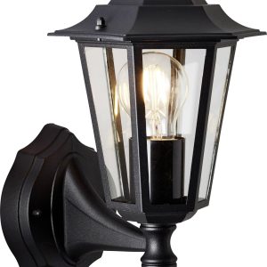 Zewnętrzna lampa ścienna z czujnikiem ruchu Brilliant Carleen 91019A06 IP23 Zewnętrzna lampa ścienna z czujnikiem ruchu Brilliant Carleen 91019A06 IP23