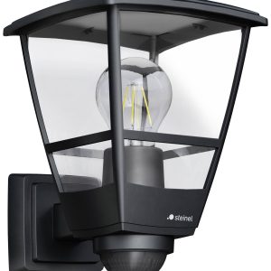 Zewnętrzna lampa ścienna z czujnikiem ruchu Steinel AUSSENLEUCHTE L 10 S SW 084769 15 W IP44 Zewnętrzna lampa ścienna z czujnikiem ruchu Steinel AUSSENLEUCHTE L 10 S SW 084769 15 W IP44