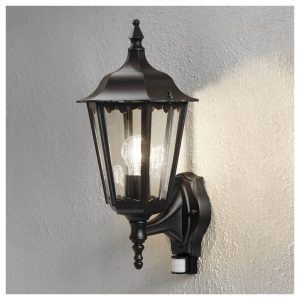 Zewnętrzna lampa ścienna z czujnikiem ruchu Konstsmide Firenze 7236-750 100 W IP44 Zewnętrzna lampa ścienna z czujnikiem ruchu Konstsmide Firenze 7236-750 100 W IP44
