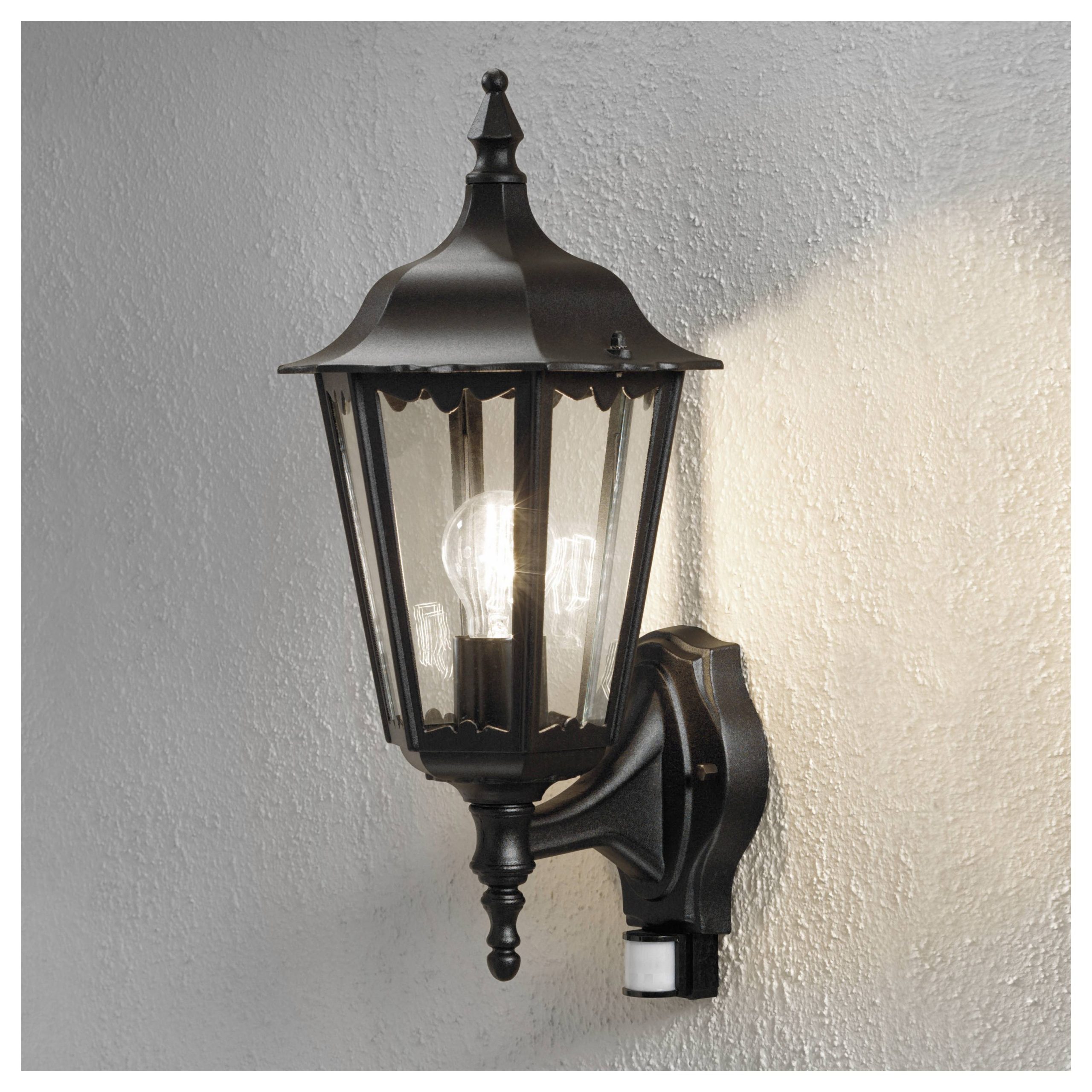 Zewnętrzna lampa ścienna z czujnikiem ruchu Konstsmide Firenze 7236-750 100 W IP44 - obrazek 1