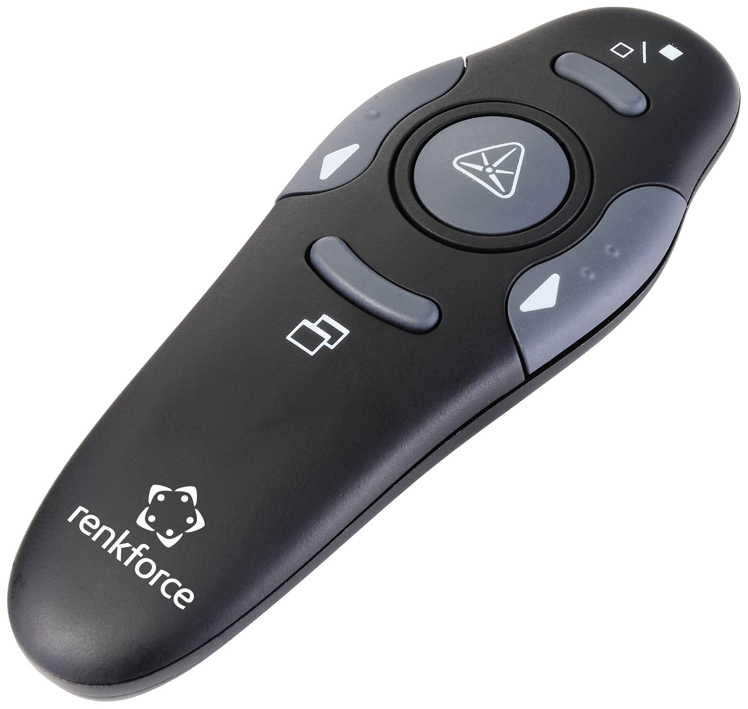 Prezenter Renkforce RF-PLP-202 ze wskaźnikiem laserowym - obrazek 1
