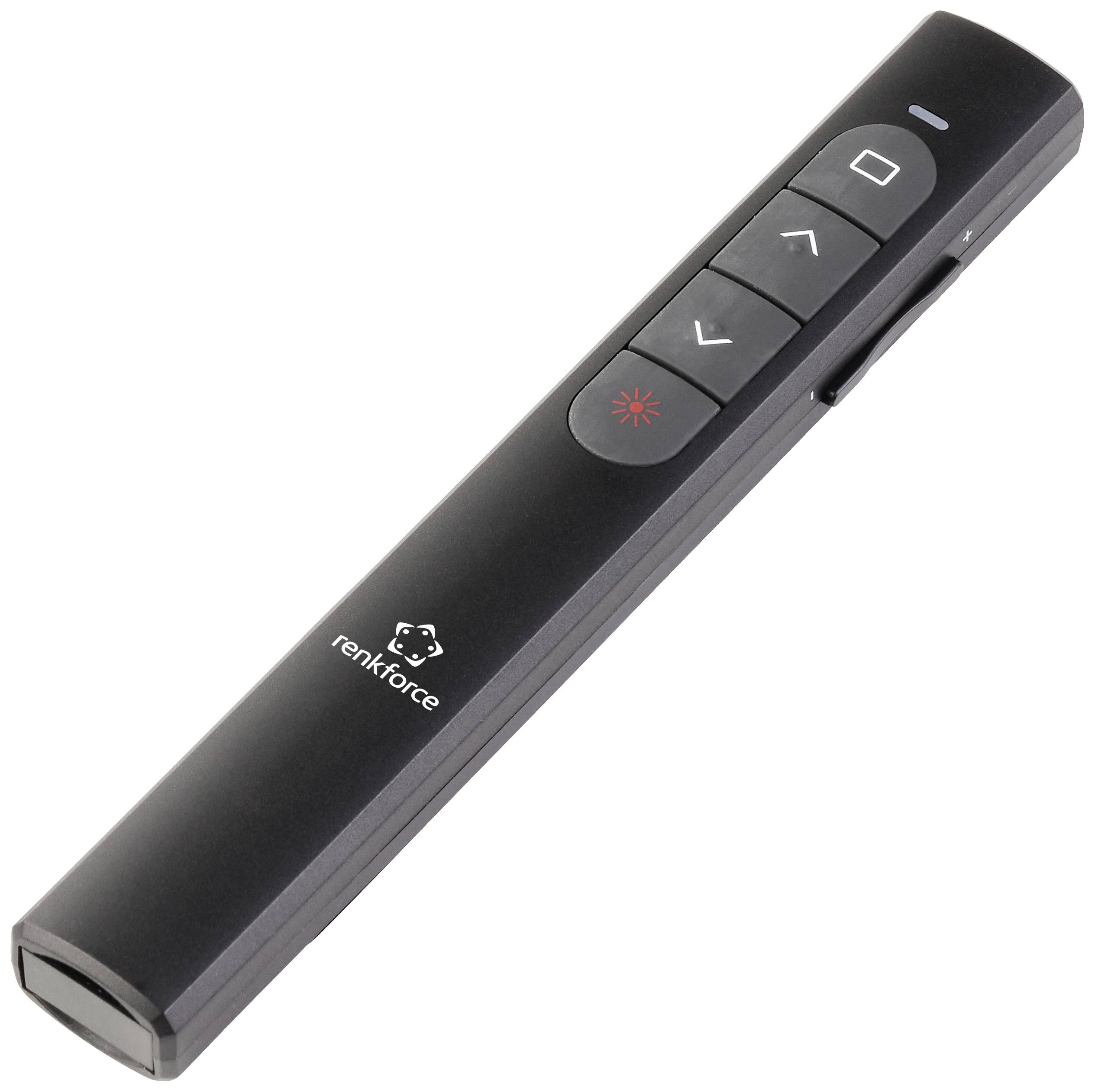 Prezenter Renkforce RF-5253052 ze wskaźnikiem laserowym - obrazek 1