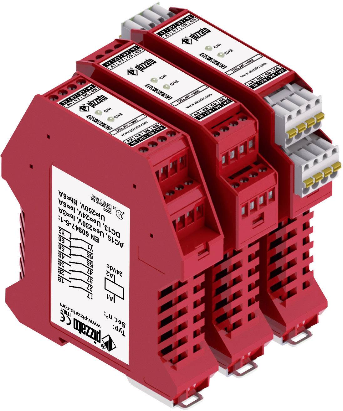 Moduł przekaźnika NO Pizzato Elettrica CS AR-05V02. - obrazek 1