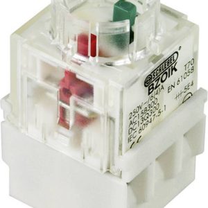 Element stykowy BZOIK 1 NC, 1 NO chwilowy 250 V/AC Schlegel BZOIK 1 szt. Element stykowy BZOIK 1 NC, 1 NO chwilowy 250 V/AC Schlegel BZOIK 1 szt.