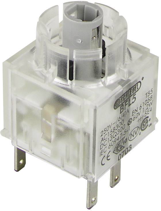 Element stykowy BFL5 zawiera gniazdo lampy 1 NC, 1 NO zatrzask 250 V Schlegel BFL5 1 szt. - obrazek 1