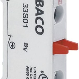 Element stykowy 33S10 1 NO chwilowy 600 V BACO BA33S10 1 szt. Element stykowy 33S10 1 NO chwilowy 600 V BACO BA33S10 1 szt.
