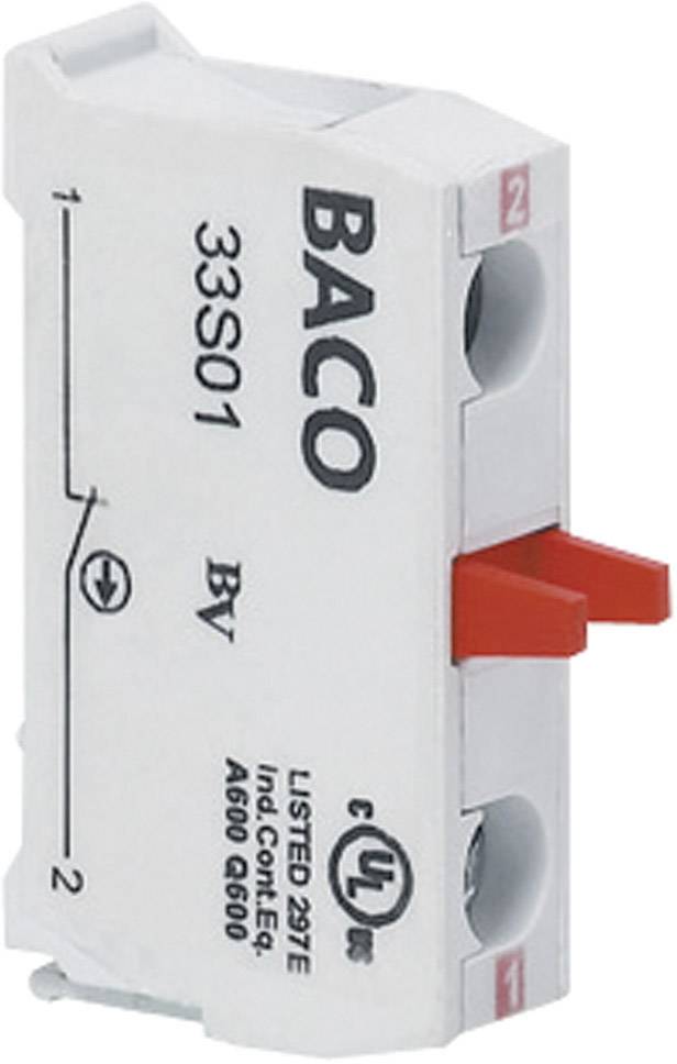 Element stykowy 33S10 1 NO chwilowy 600 V BACO BA33S10 1 szt. - obrazek 1