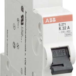 Wyłącznik instalacyjny ABB 2CDS251001R0467, Charakterystyka wyłączania: C / 6 kA Wyłącznik instalacyjny ABB 2CDS251001R0467, Charakterystyka wyłączania: C / 6 kA
