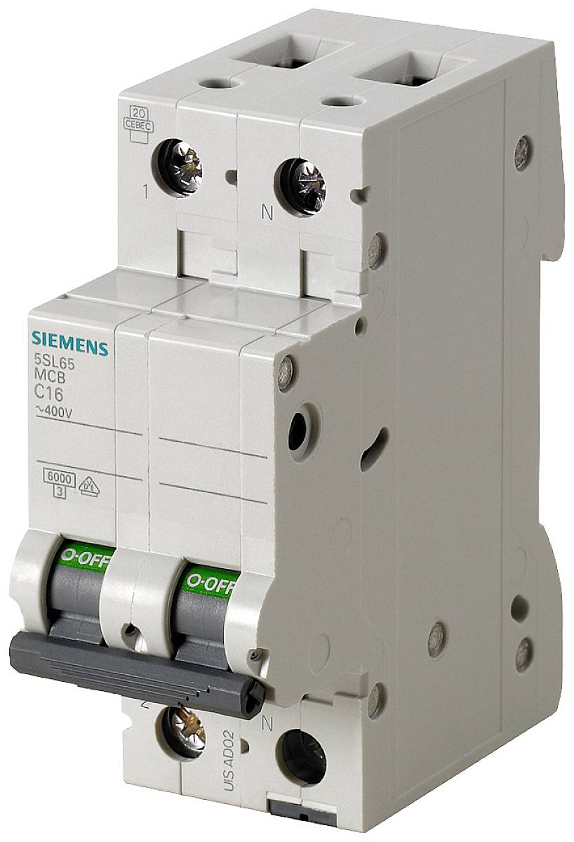 Siemens 5SL65107 5SL6510-7 Wyłącznik automatyczny 10 A 230 V - obrazek 1